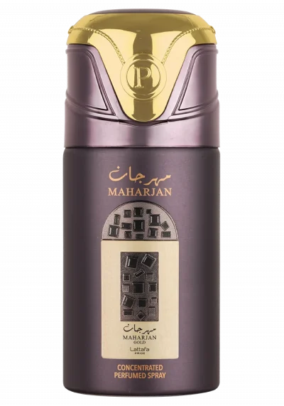 DEO PERFUMED SPRAY MAHRAJAN GOLD 250ML - DOZEN (12 pieces)