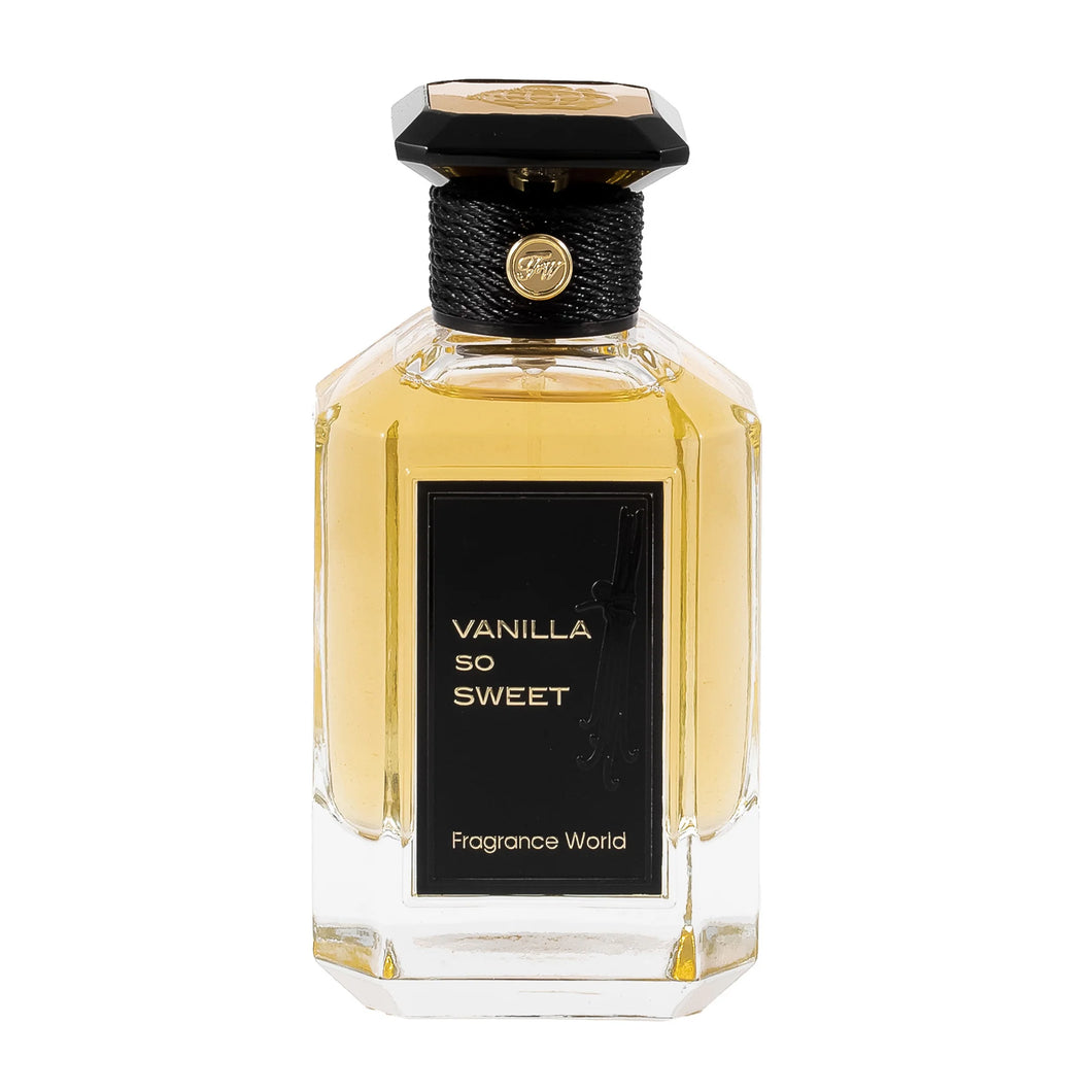 VANILLA SO SWEET 100ML - FRAGRANCE WORLD - DOZEN (12 Pieces)