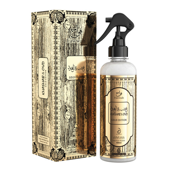 AIR FRESHNER KHASHAB AND OUD COLLECTION 500ML - ARABIYAT - DOZEN (12 pieces)