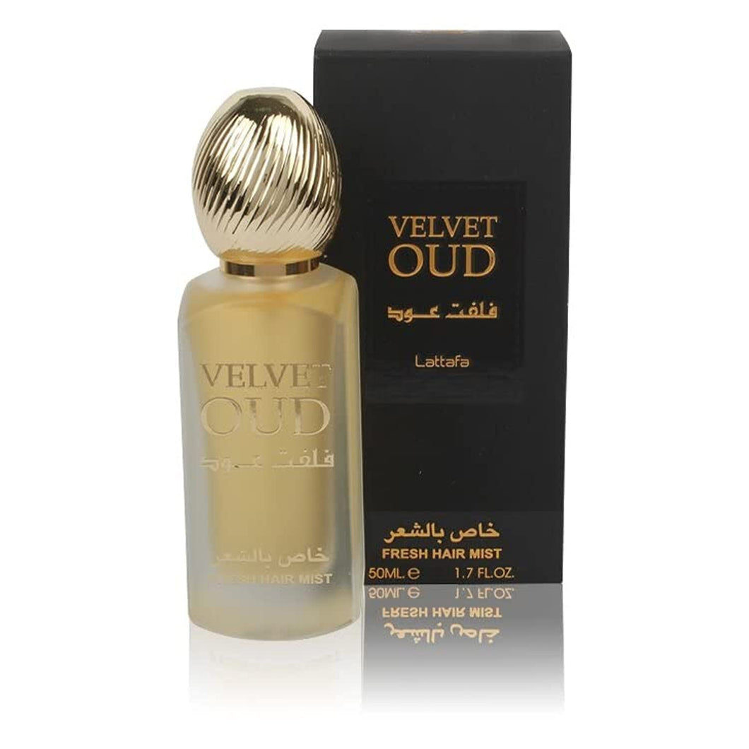 HAIR MIST PERFUME VELVET OUD 50ML - LATTAFA -DOZEN (12 pieces)