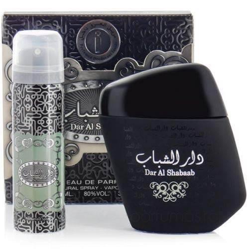 SPRAY DAR AL SHABAB 100ML WITH DEO -DOZEN (12 pieces)