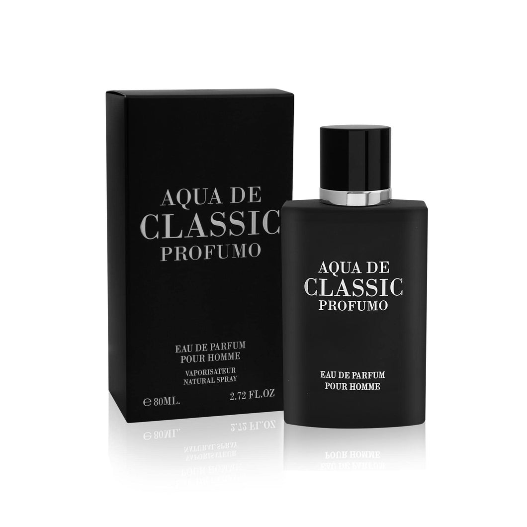 AQUA DE CLASSIC POUR HOMME - FRAGRANCE WORLD  - DOZEN (12 Pieces)