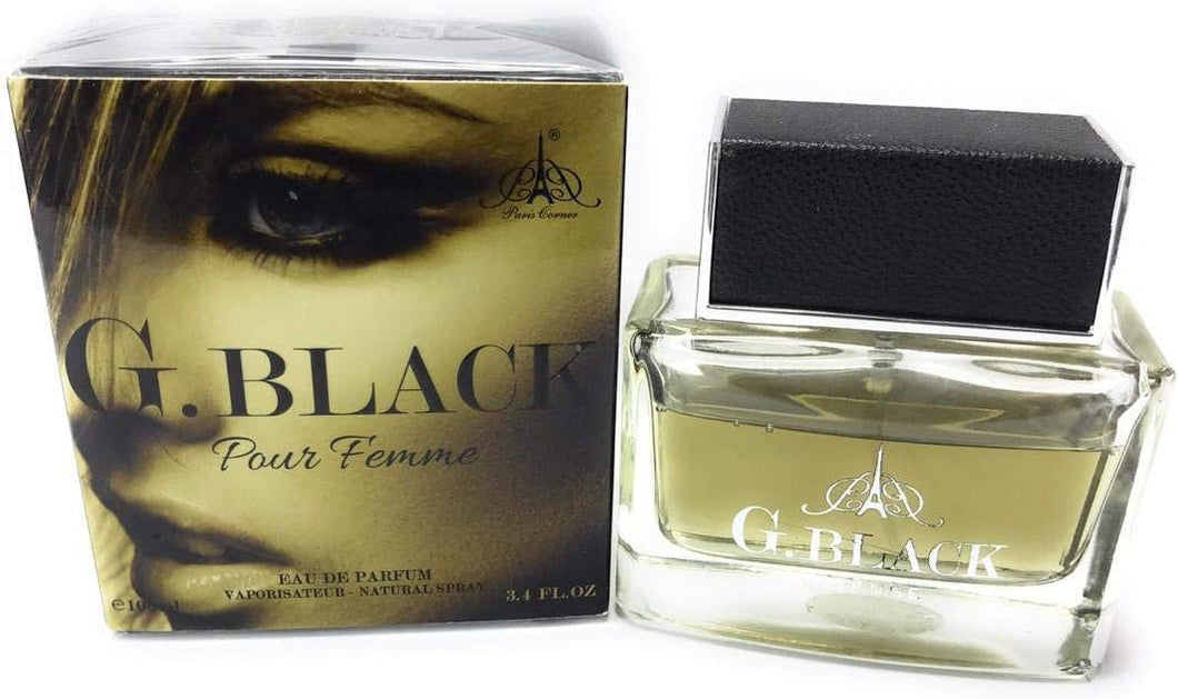 G.BLACK POUR FEMME 100ML - PARIS CORNER - DOZEN (12 PIECES)