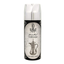 Load image into Gallery viewer, DEO PERFUMED SPRAY DIRHAM COLLECTION 200ML -DOZEN (12 pieces)
