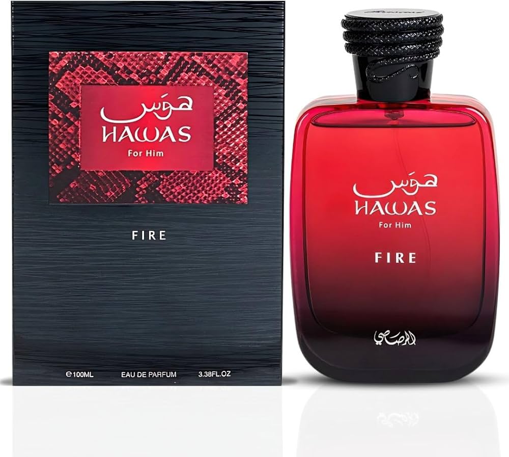 HAWAS FIRE 100ML - RASASI -DOZEN (12 pieces)