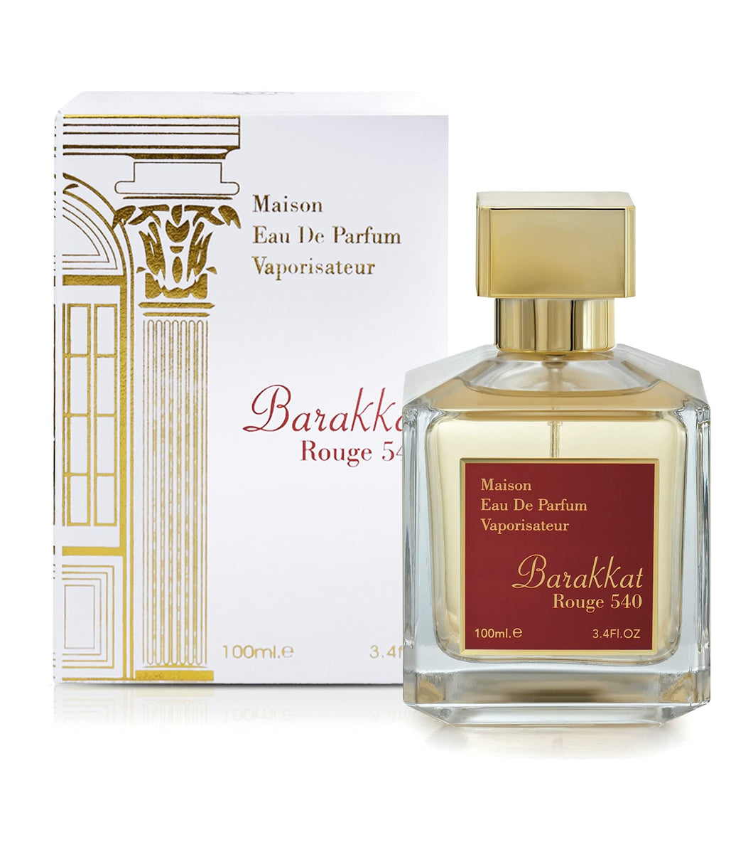 BARAKKAT ROUGE 540 100ML - FRAGRANCE WORLD - DOZEN (12 Pieces)