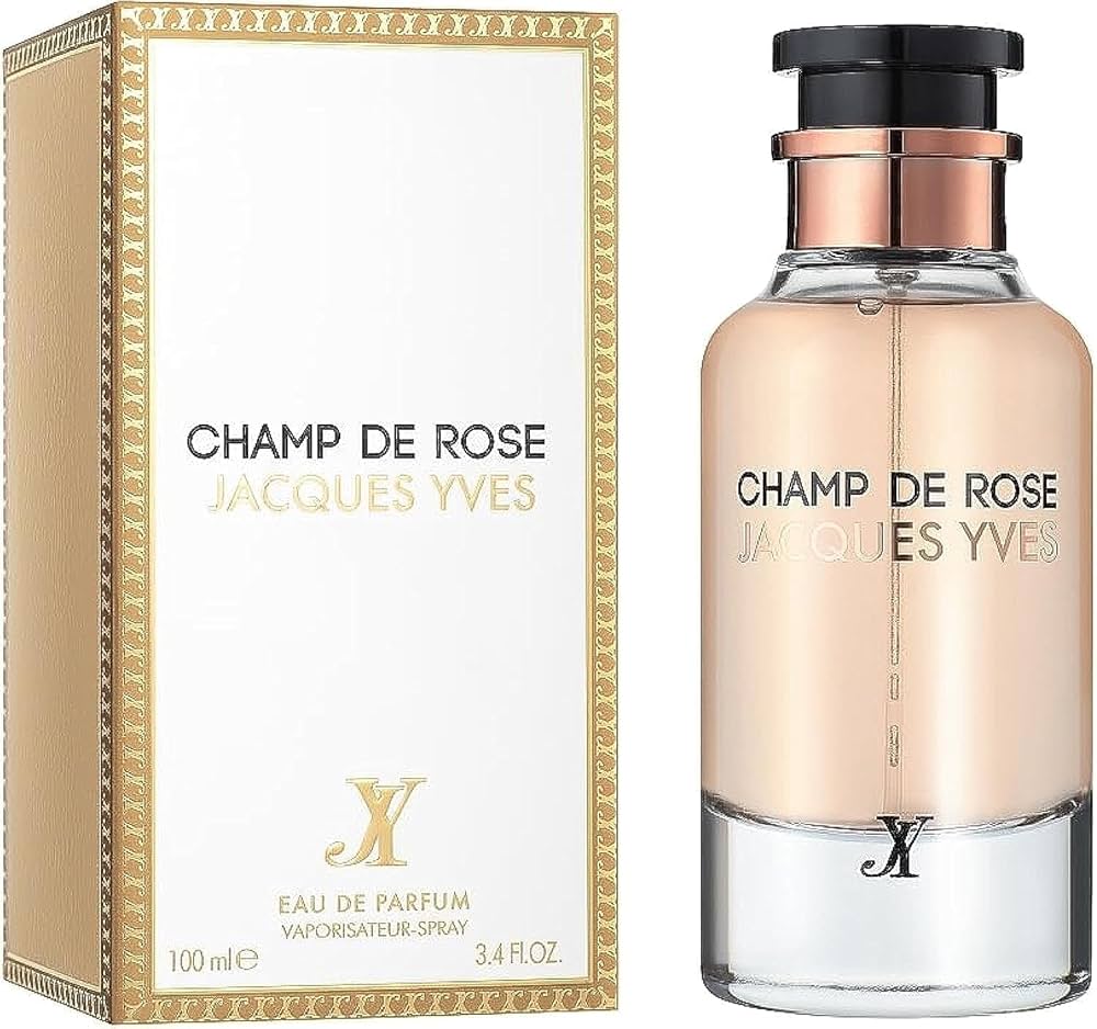 CHAMP DE ROSE JACQUES YVES 100ML - FRAGRANCE WORLD  - DOZEN (12 Pieces)