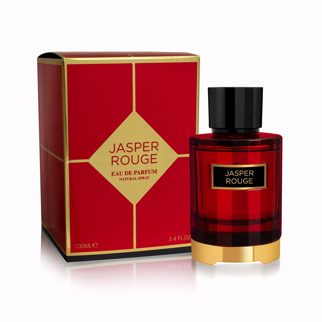 JASPER ROUGE 100ML - FRAGRANCE WORLD  - DOZEN (12 Pieces)