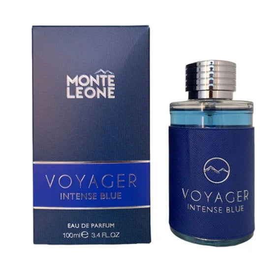 VOYAGER INTENSE BLUE 100ML - FRAGRANCE WORLD - DOZEN (12 Pieces)