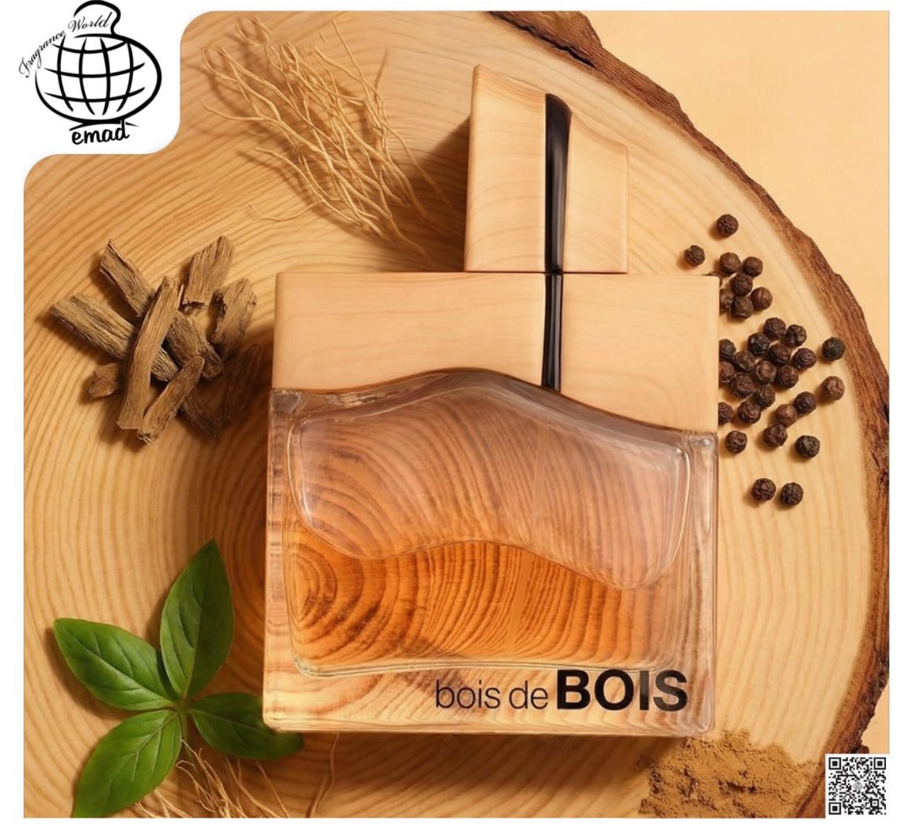 BOIS 100ML - FRAGRANCE WORLD  - DOZEN (12 Pieces)