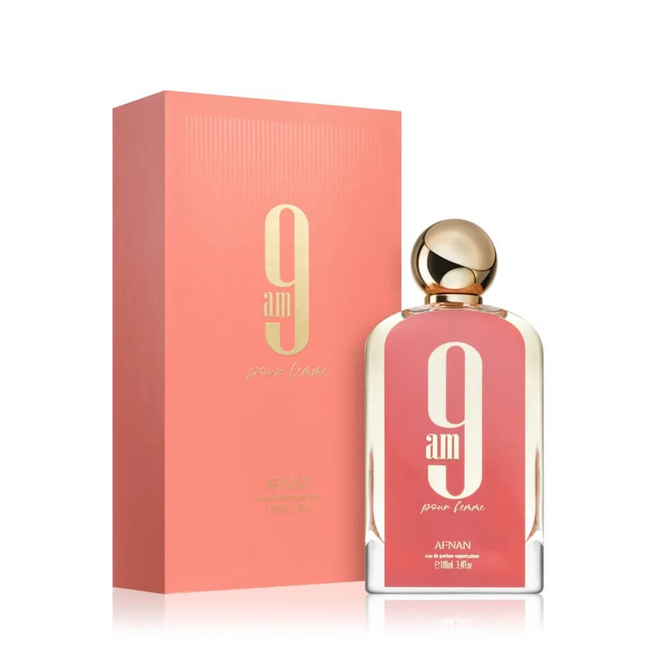 9AM POUR FEMME PERFUME 100ML - AFNAN - DOZEN (13 PIECES) + 1 TESTER