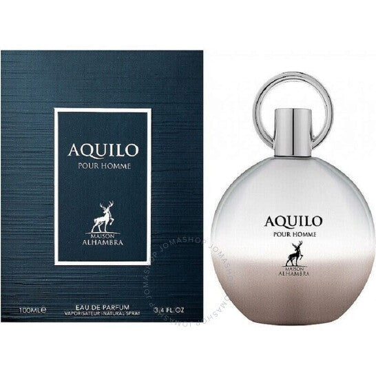 AQILIO POUR HOMME 100ML - AL HAMBRA -DOZEN (12 pieces)