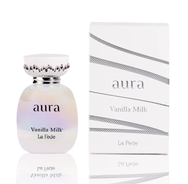 AURA VANILLA MILK 100ML - KHADLAJ  -DOZEN (12 pieces)