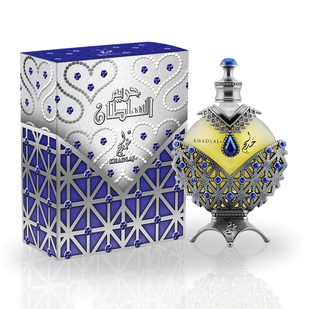 HAREEM AL SULTAN 35ML BLUE PERFUME OIL - KHADLAJ  -DOZEN (12 pieces)