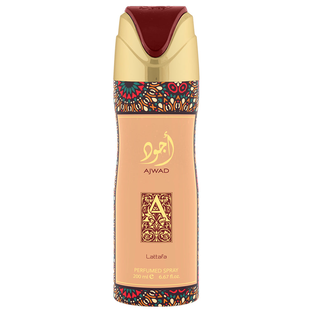 DEO PERFUMED SPRAY AJWAD 200ML - DOZEN (12 pieces)