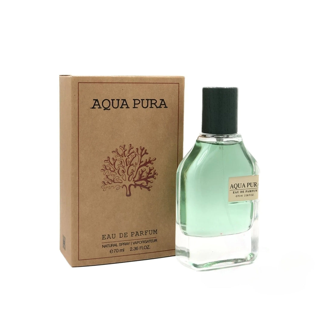 AQUA PURA 70ML - FRAGRANCE WORLD  - DOZEN (12 Pieces)