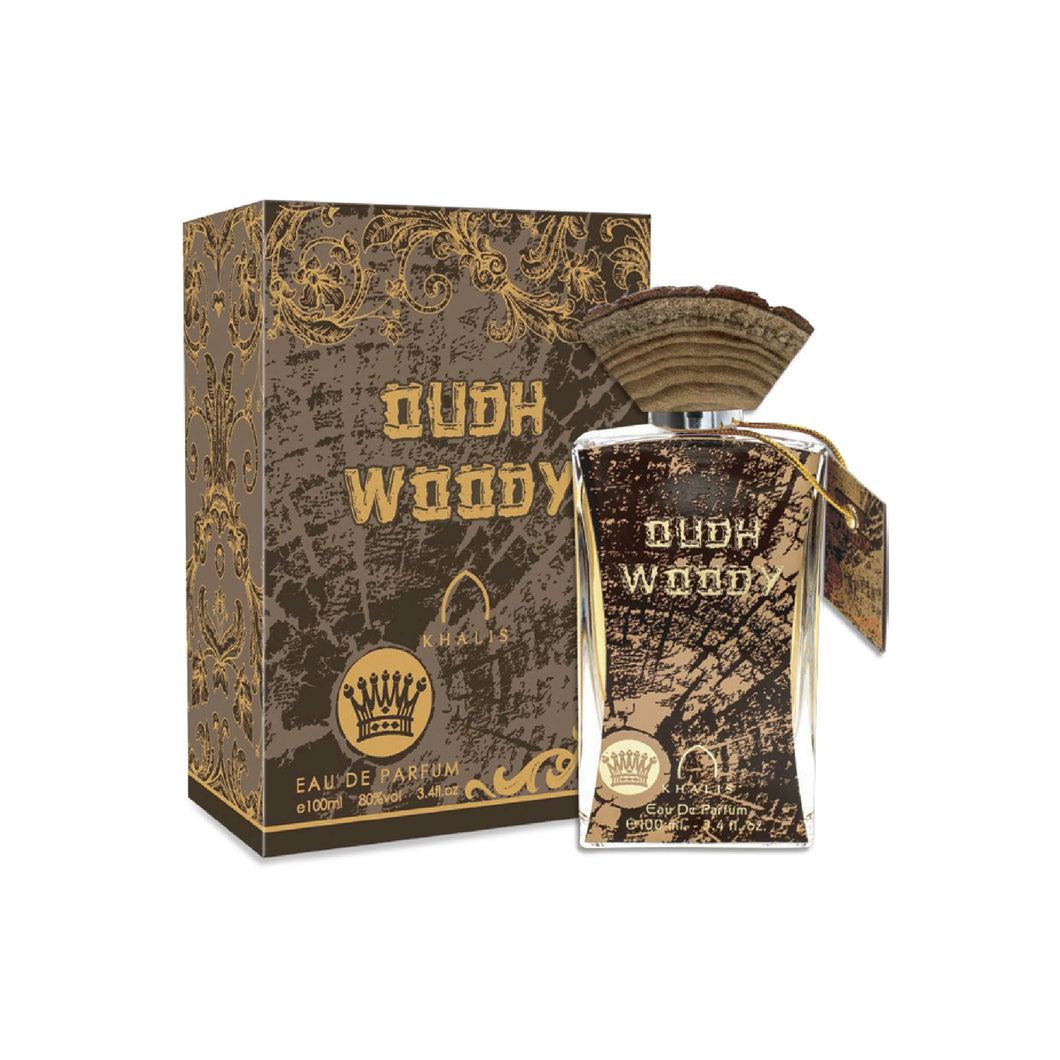 OUDH WOODY 100ML - KHALIS -DOZEN (12 pieces)