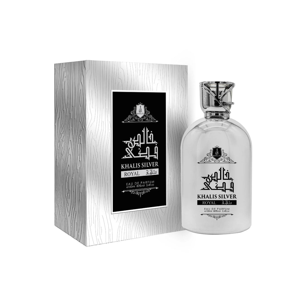 SILVER ROYAL 100ML - KHALIS -DOZEN (12 pieces)