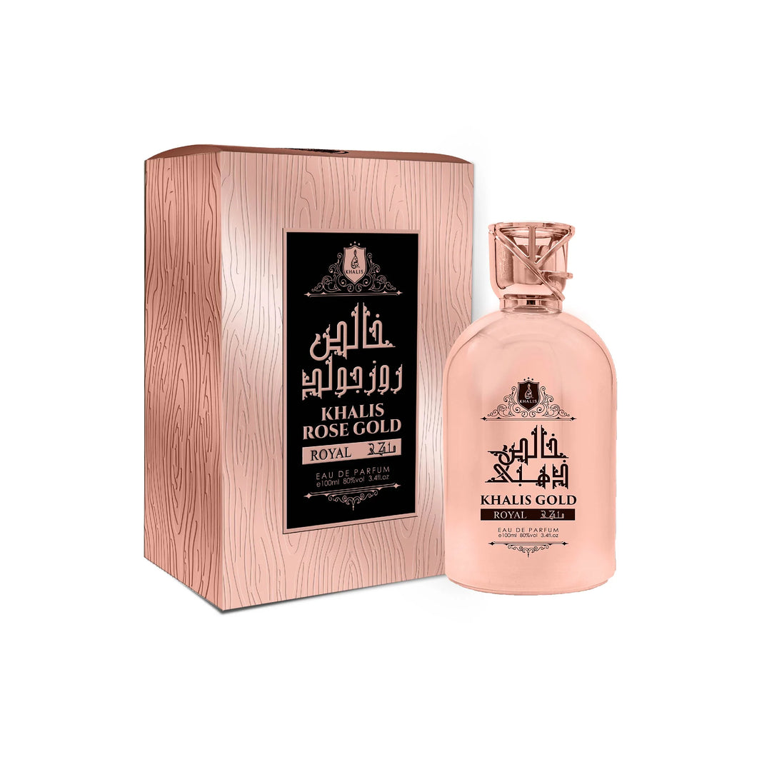 ROSE GOLD ROYAL 100ML - KHALIS -DOZEN (12 pieces)