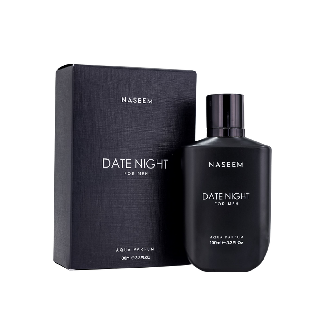 NASEEM AL HADAEQ AQUA PERFUME DATE NIGHT MEN 100ML - DOZEN (12 pieces)