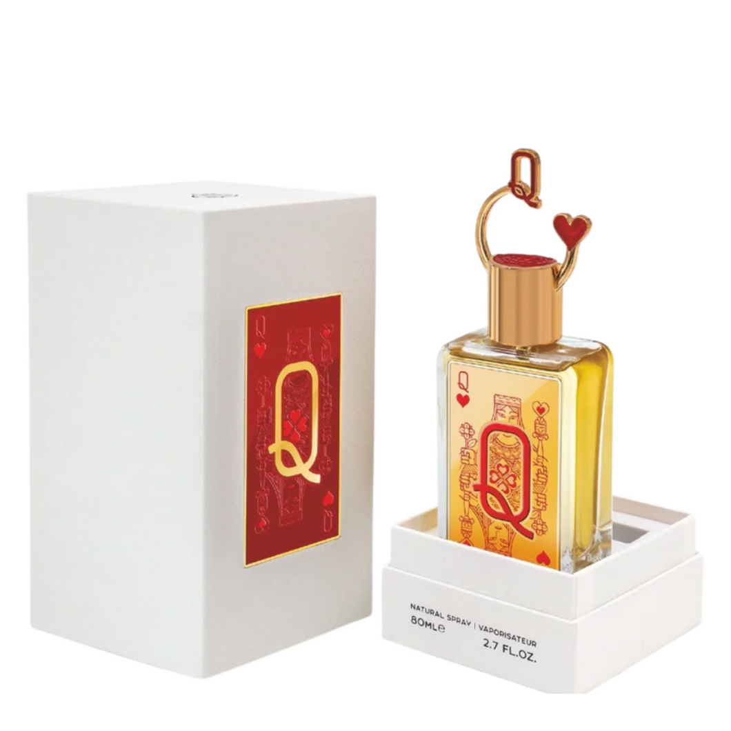 QUEEN OF HEARTS 80ML - FRAGRANCE WORLD  - DOZEN (12 Pieces)