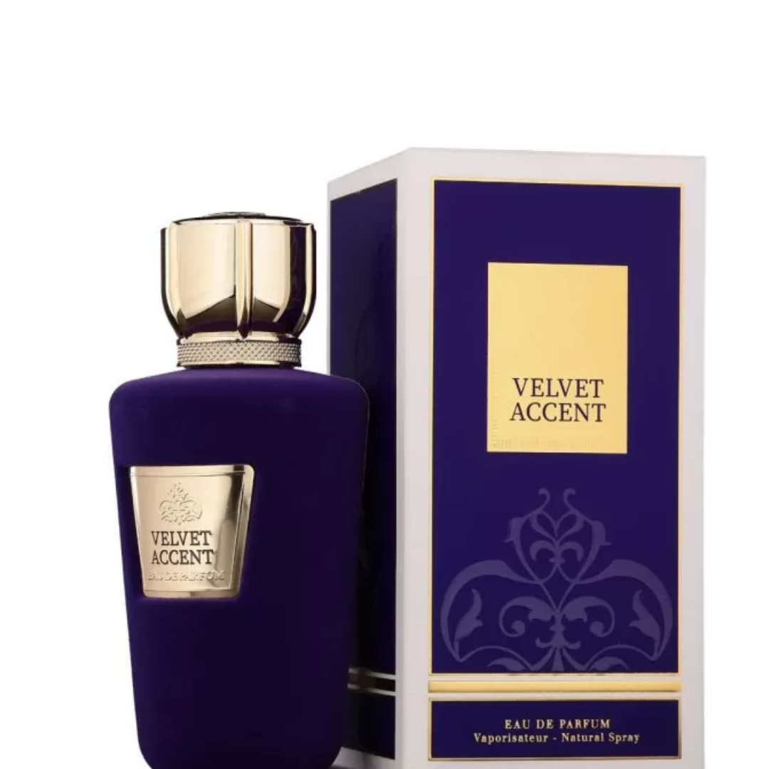VELVET ACCENT 100ML - FRAGRANCE WORLD - DOZEN (12 Pieces)