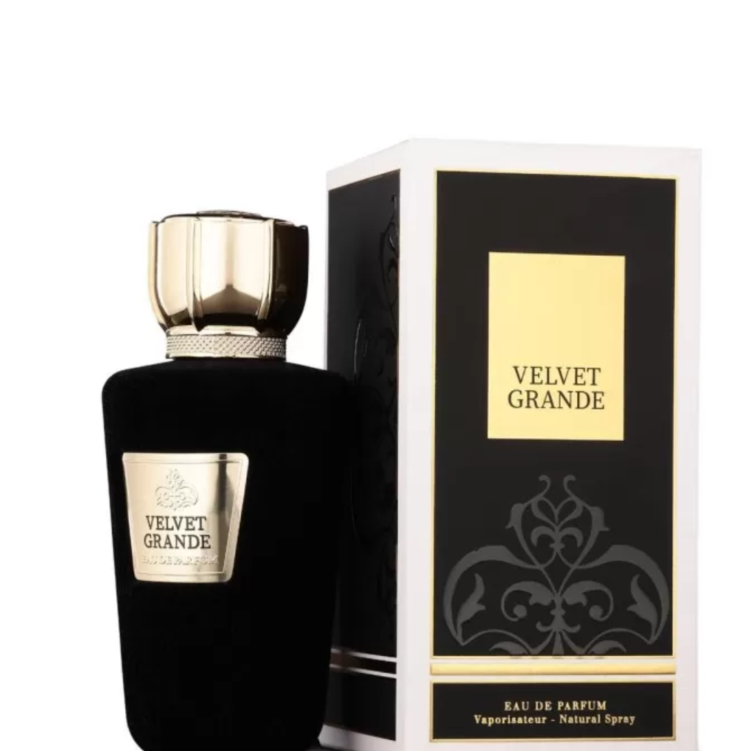 VELVET GRANDE 100ML - FRAGRANCE WORLD - DOZEN (12 Pieces)