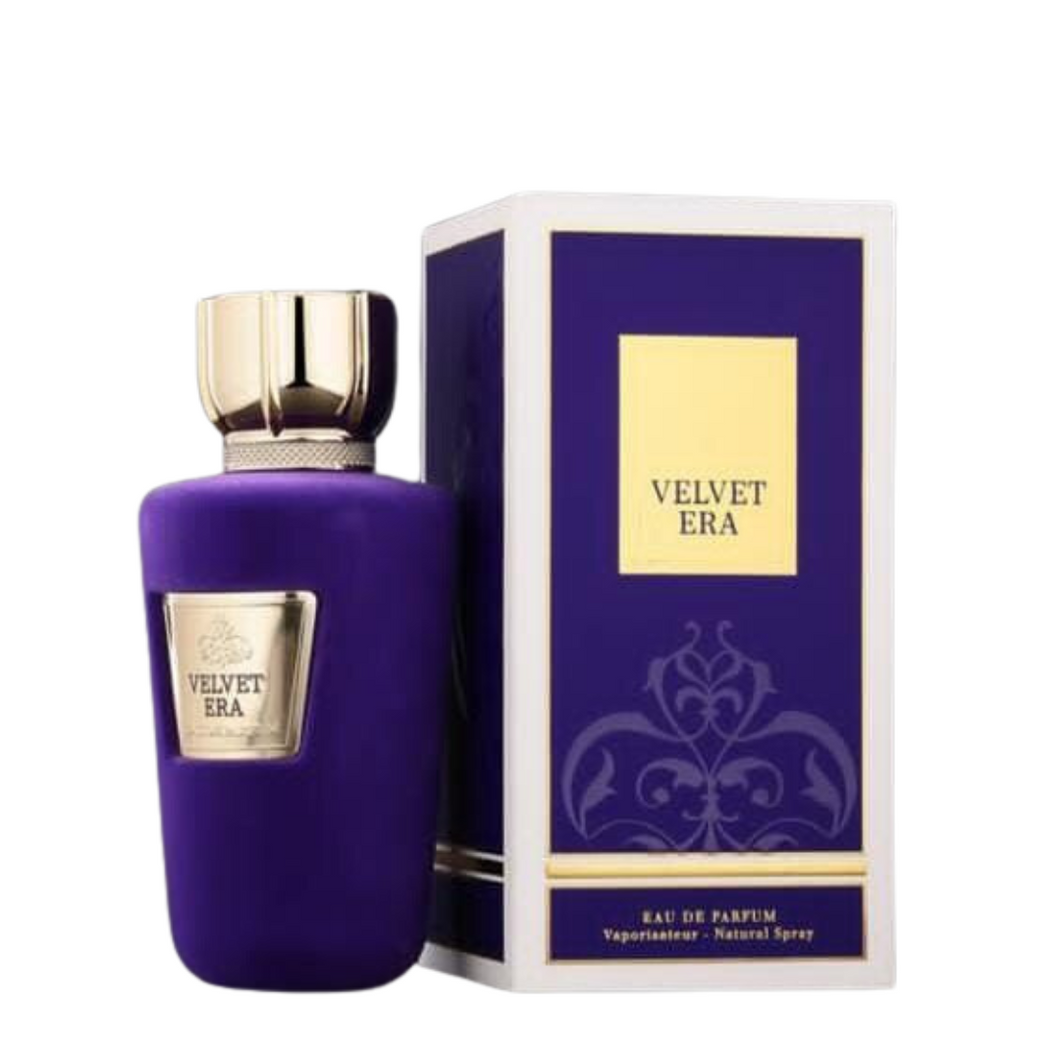 VELVET ERA 100ML - FRAGRANCE WORLD - DOZEN (12 Pieces)