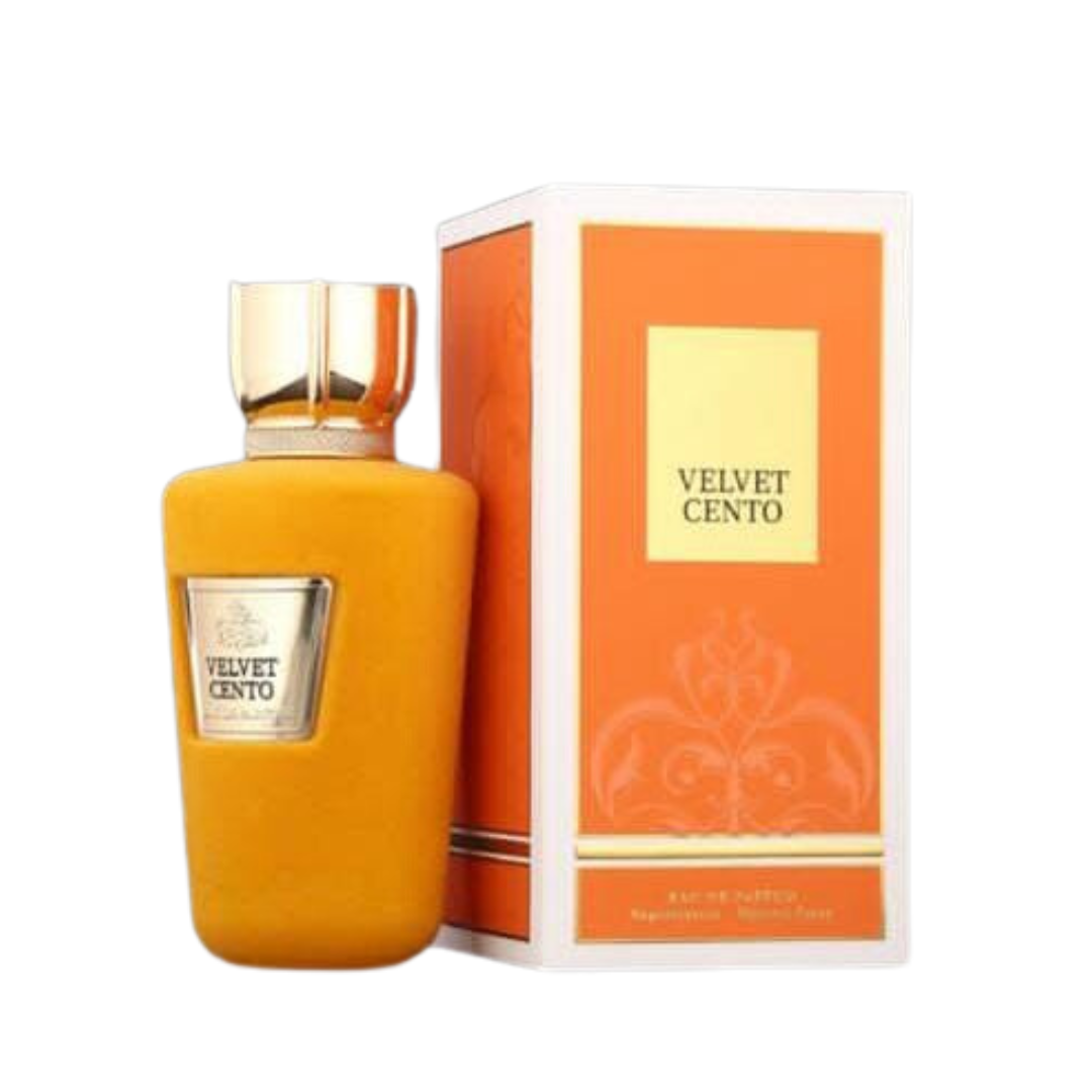 VELVET CENTO 100ML - FRAGRANCE WORLD - DOZEN (12 Pieces)