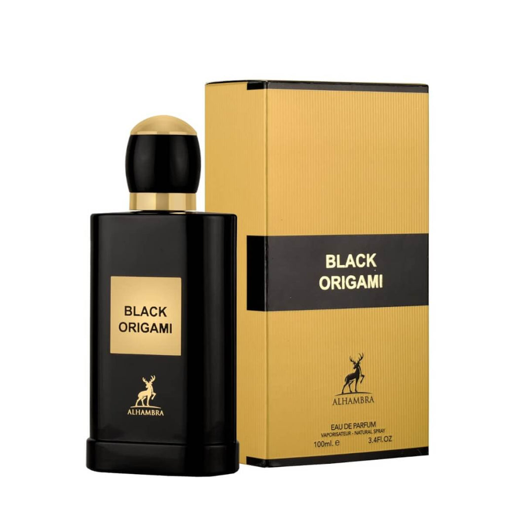 BLACK ORIGAMI 100ML - AL HAMBRA - DOZEN (12 pieces)