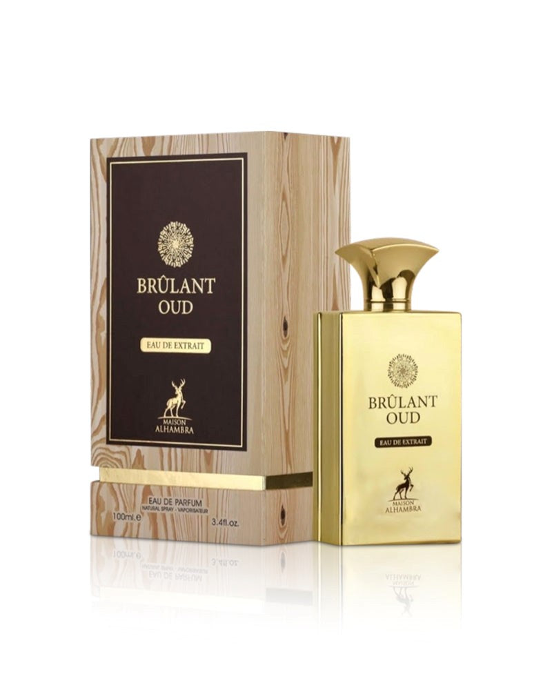 BRULANT OUD  100ML - AL HAMBRA - DOZEN (12 pieces)