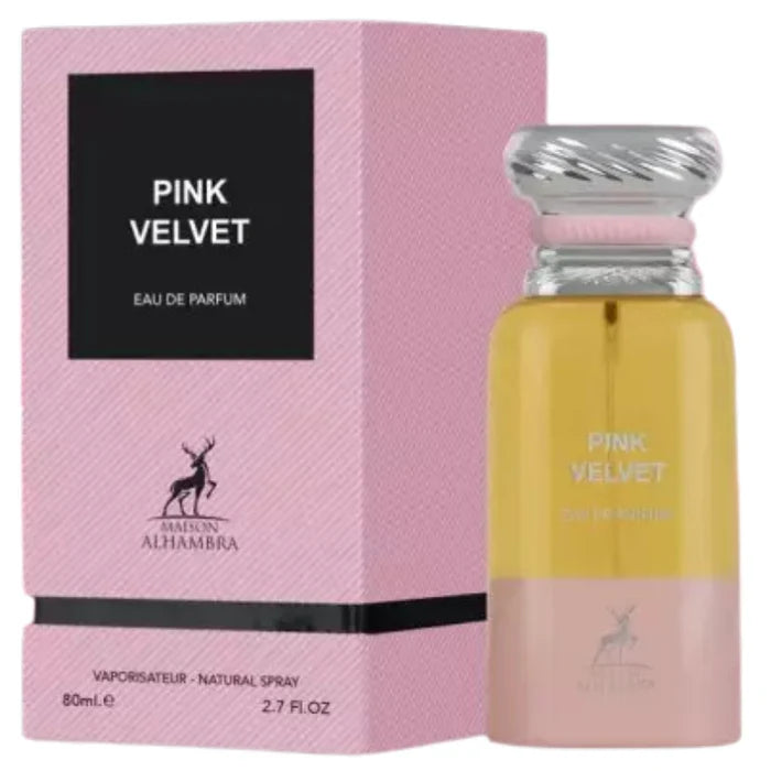 PINK VELVET 80ML - AL HAMBRA -DOZEN (12 pieces)