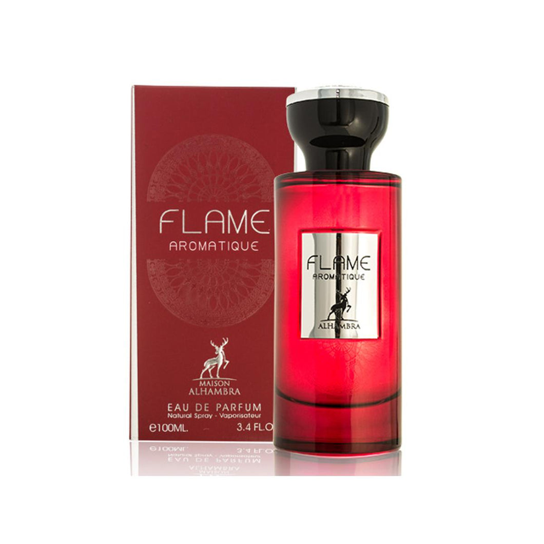 FLAME AROMATIQUE 100ML - AL HAMBRA - DOZEN (12 pieces)