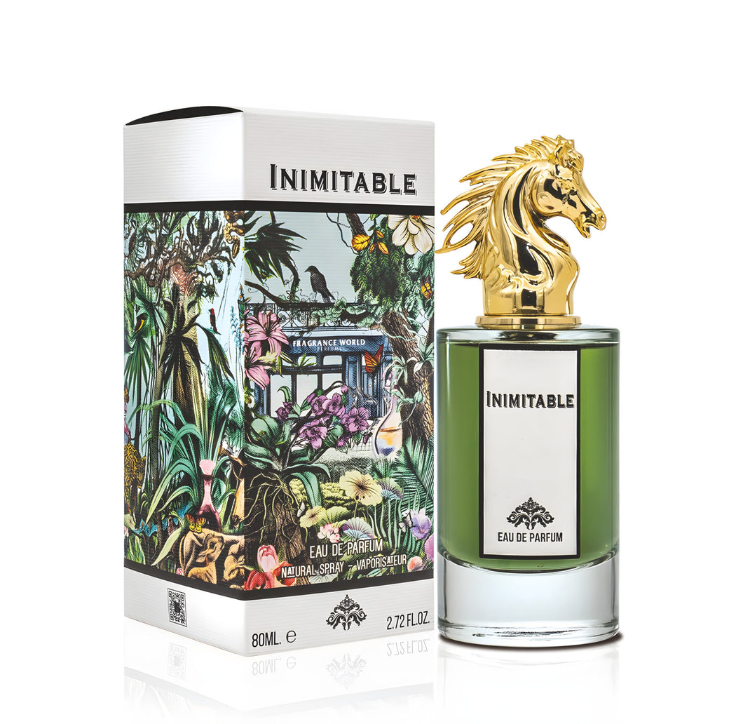 INIMITABLE 80ML - FRAGRANCE WORLD  - DOZEN (12 Pieces)