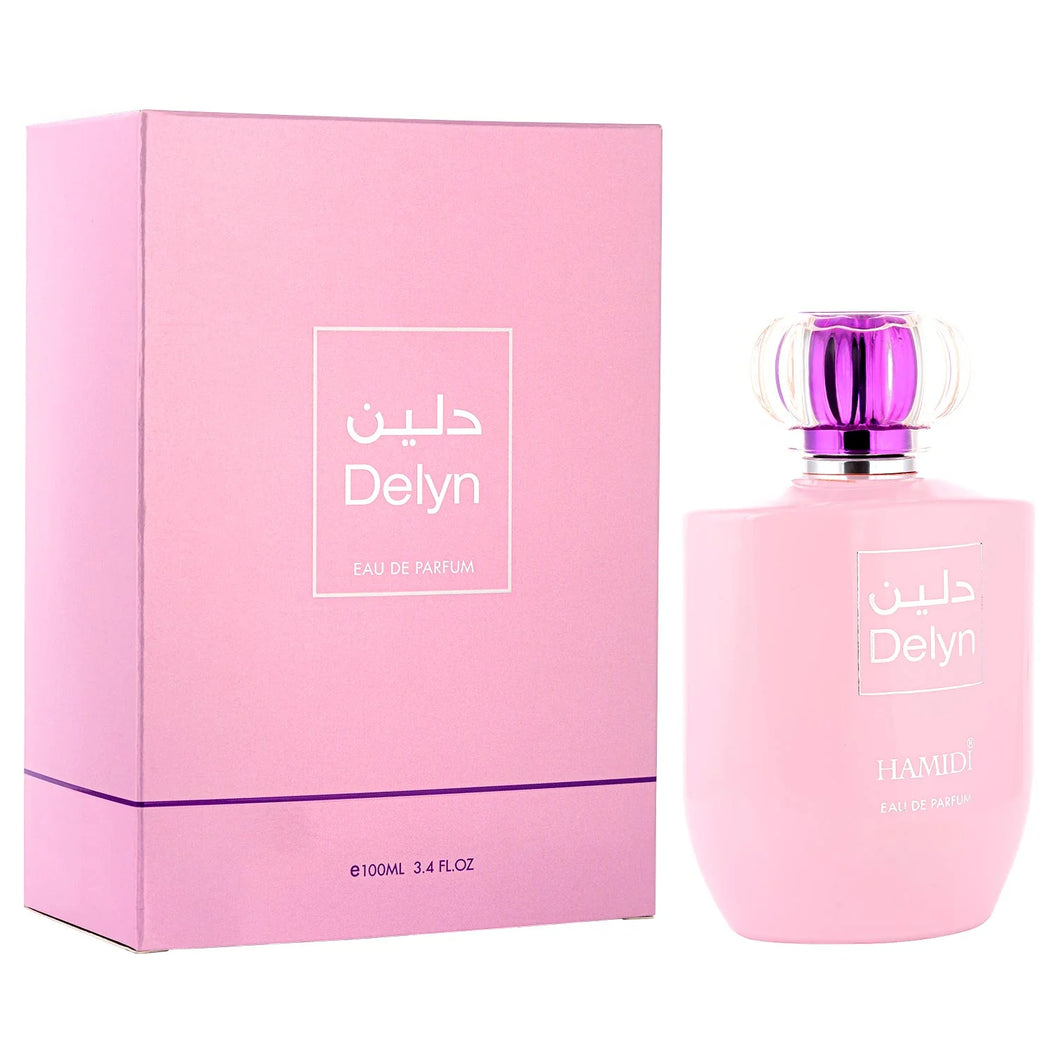 DELYN EAU DE PARFUM - 100ML - HAMIDI - DOZEN (12 pieces)