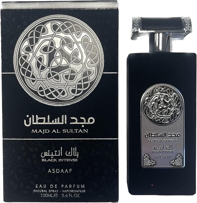 MAJD AL SULTAN BLACK INTENSE 100ML - ASDAAF - DOZEN (12 pieces)