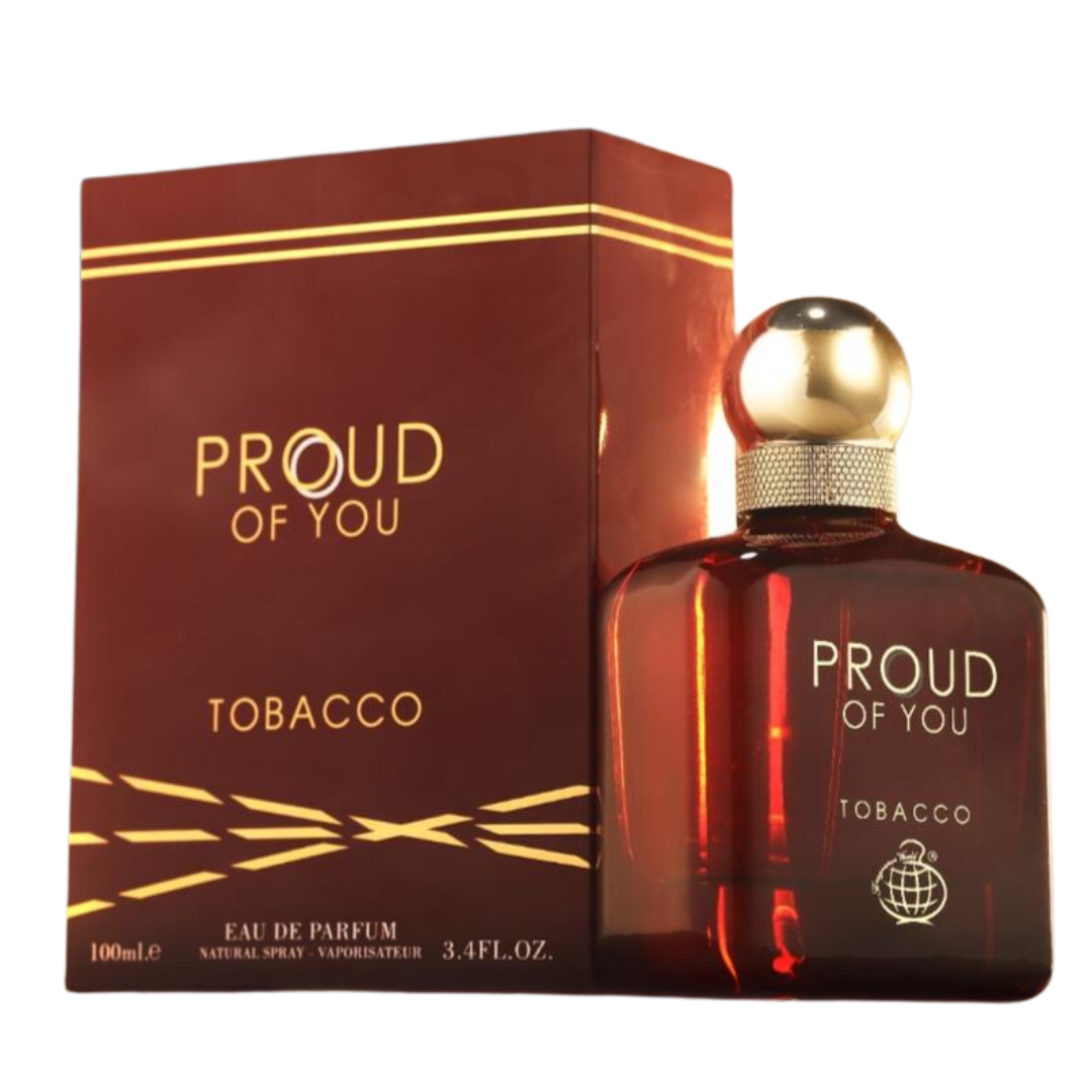 PROUD OF YOU TOBACCO 100ML - FRAGRANCE WORLD  - DOZEN (12 Pieces)