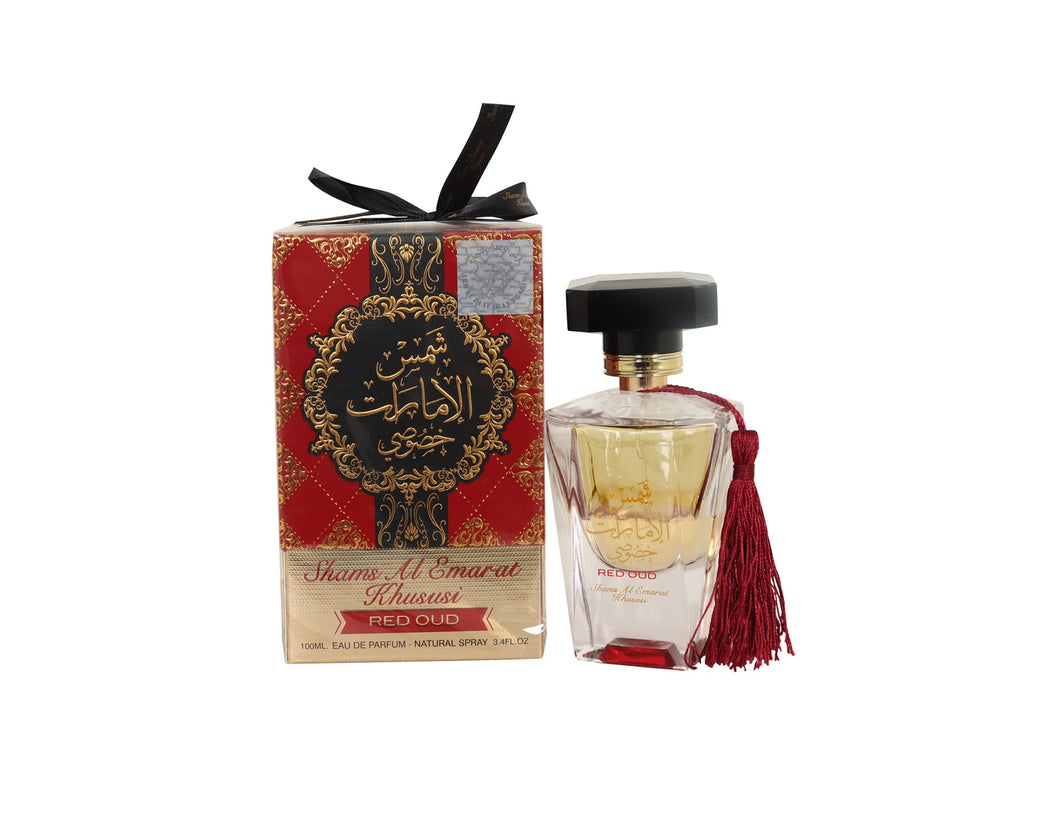 SPRAY SHAMS AL EMARAT KHUSUSI RED OUD 100ML - DOZEN (12 pieces)