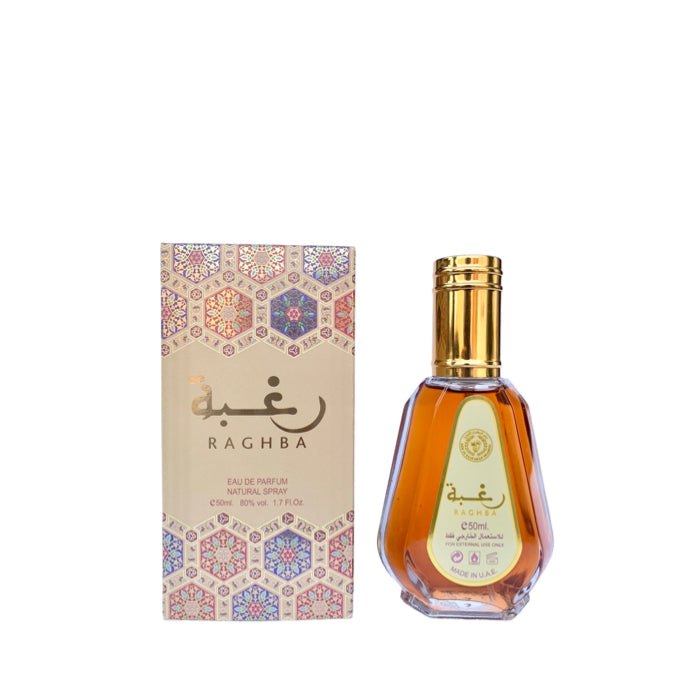 SPRAY RAGHBA 50ML - ARD AL ZAAFARAN -DOZEN (12 pieces)