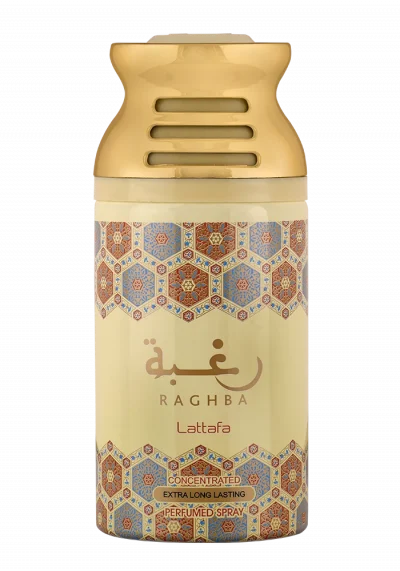 DEO PERFUMED SPRAY RAGHBA 250ML - DOZEN (12 pieces)