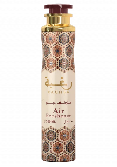 AIR FRESHNER RAGHBA 300ML COLLECTION - LATTAFA -DOZEN (12 pieces)