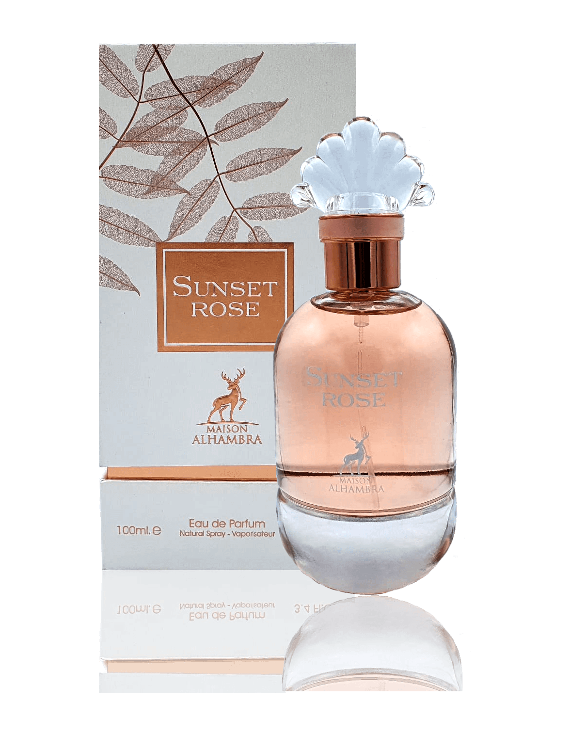SUN SET ROSE 100ML - AL HAMBRA -DOZEN (12 pieces)