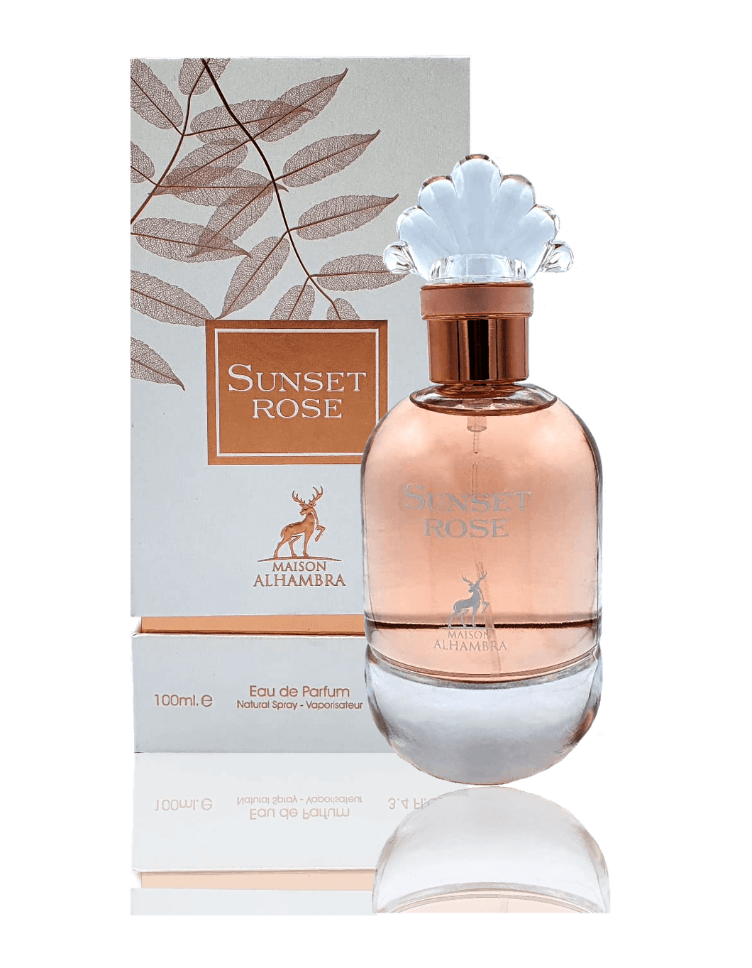 SUN SET ROSE 100ML - AL HAMBRA -DOZEN (12 pieces)