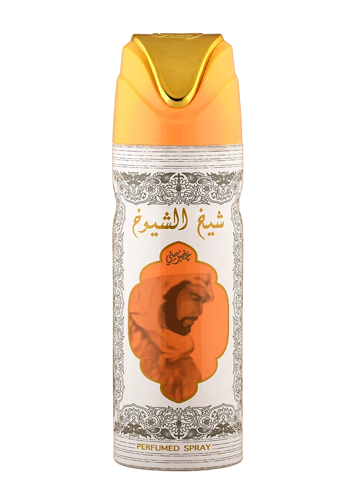 DEO PERFUMED SPRAY SHEIKH AL SHUYUKH 200ML COLLECTION - DOZEN (12 pieces)