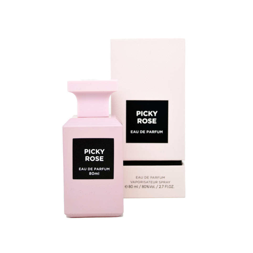 PICKY ROSE 80ML - FRAGRANCE WORLD - DOZEN (12 Pieces)