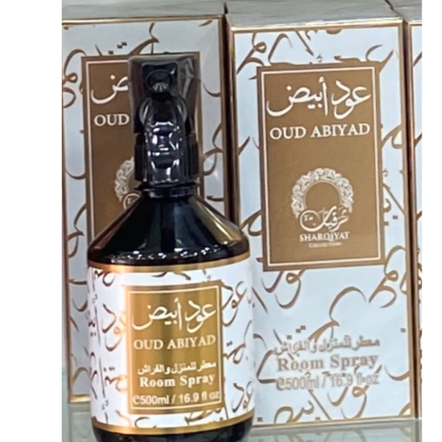 OUD ABIYAD AIR FRESHNER 500ML - KHALIS -DOZEN (12 pieces)