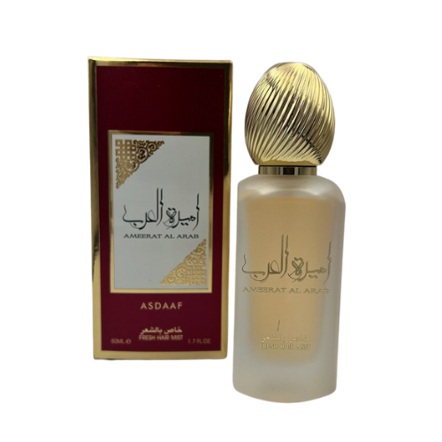 HAIR MIST PERFUME AMEERAT AL ARAB 50ML - ASDAAF -DOZEN (12 pieces)