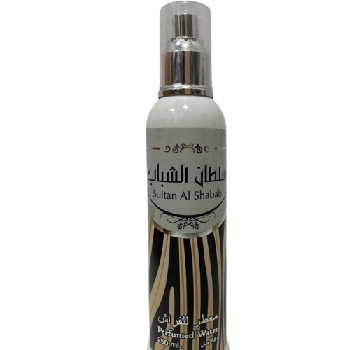 PERFUMED WATER SULTAN AL SHABAB 250ML - ARD ALZAAFARAN - DOZEN (12 pieces)