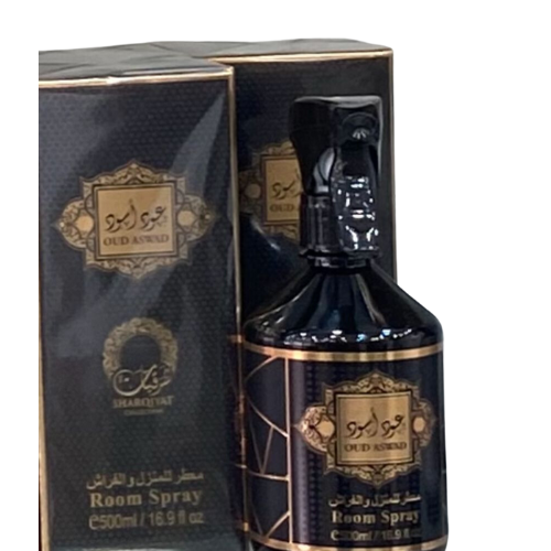 OUD ASWAD AIR FRESHNER 500ML - KHALIS -DOZEN (12 pieces)