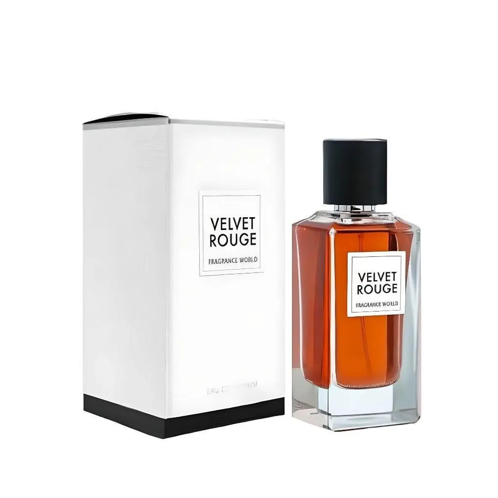 VELVET ROUGE 100ML - FRAGRANCE WORLD - DOZEN (12 Pieces)